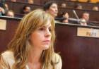 La Diputada Lorena Parrilli  presencio el apertura del período de sesiones en la Legislatura de Neuquén