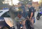 Intentaron huir pero fueron detenidos con un arma de fuego entre sus ropas 