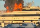 El lujoso yate que se incendió en Saint-Tropez sería del ex ministro del Interior José Luis Manzano