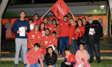 Iluminamos el Concejo Deliberante para sensibilizar sobre la Hemofilia 