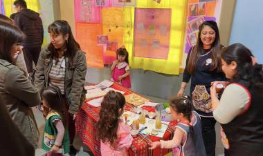 Jesús San Martin participo de la Feria de Ciencia del Jardín N° 5