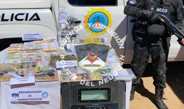 CUTRAL CO: Desarticulan banda y secuestro de estupefacientes 