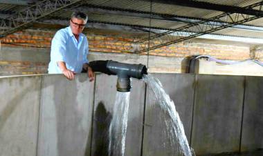 Plaza Huincul aumentó la capacidad de reserva para el barrio  Altos Del Sur