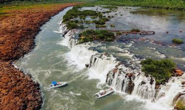 Se volvieron a habilitar los paseos en lancha en las otras “Cataratas del Iguazú”