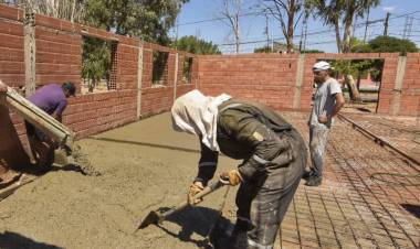 En el sur de Plaza Huincul se construyen dos grandes sueños 