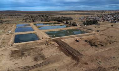 Comenzaron los trabajos para la ampliación de la planta de efluentes cloacales de Plaza Huincul y Cutral Co