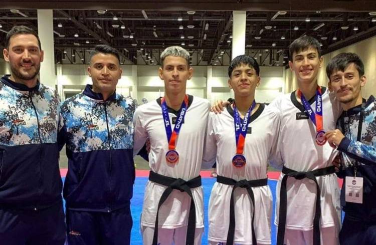 JOSE LUIS ACUÑA, obtuvo la Medalla de Bronce en el Open Internacional G2 de Taekwondo en la Ciudad de Reno, Nevada Estados Unidos, 