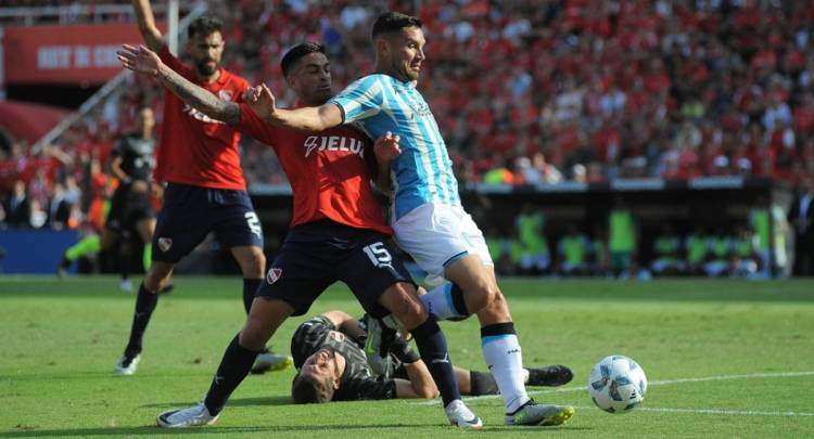 Racing venció a Independiente y se quedó con el Clásico de Avellaneda
