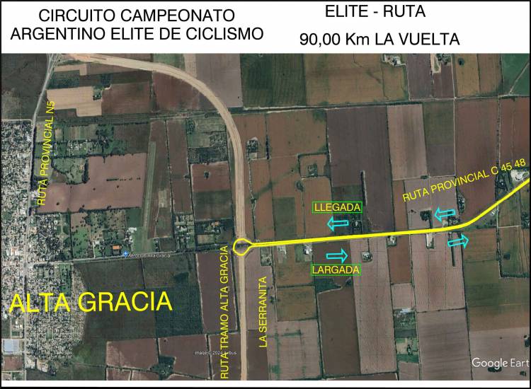Se viene el Campeonato Argentino de ruta para categorías Elite, Sub 23 y Ciclismo Adaptado 