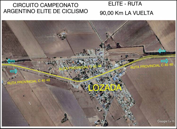 Se viene el Campeonato Argentino de ruta para categorías Elite, Sub 23 y Ciclismo Adaptado 