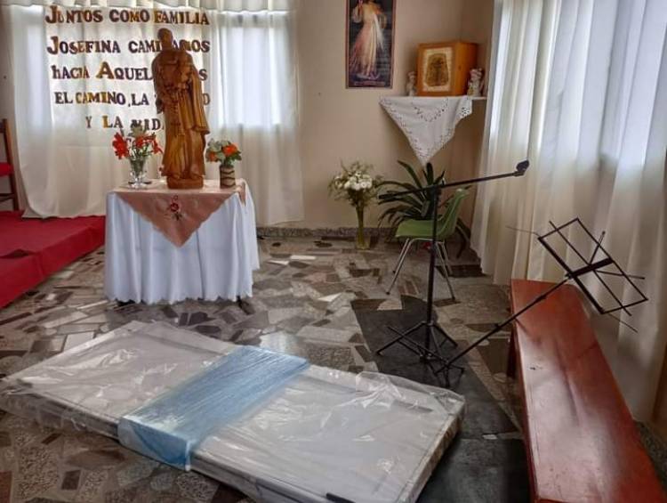 Hoy por la madrugada robaron en la capilla San José 