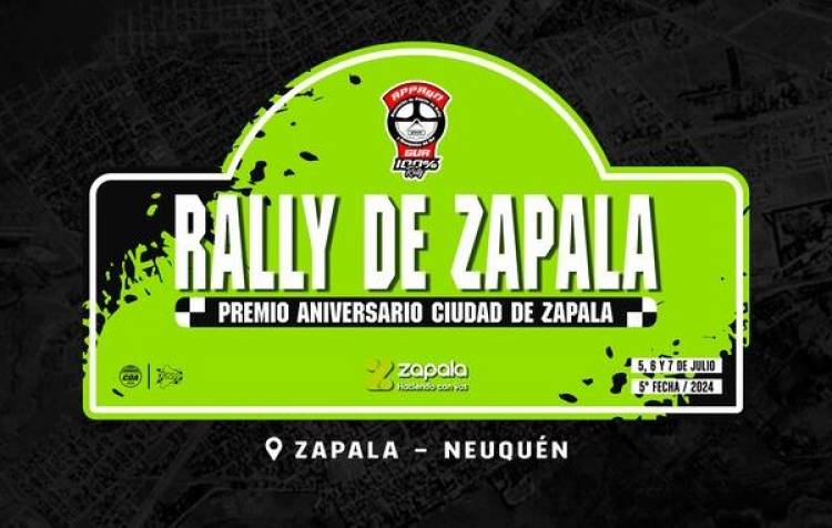 Zapala se prepara para recibir la 5ta Fecha del Rally Neuquino 