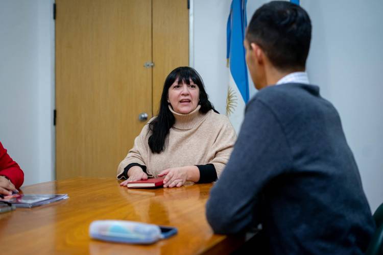 Jesús San Martin se reunió con la Ministra de Educación Soledad Martínez 