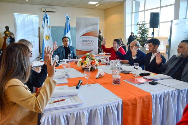 Sesión ordinaria del Concejo Deliberante de la ciudad de Cutral Co