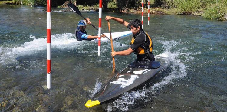 ALUMINE Preparan el Sudamericano de Kayak Slalom 2024