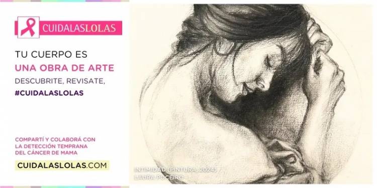 Lanzan una galería digital de arte por el mes de concientización sobre el Cáncer de mama