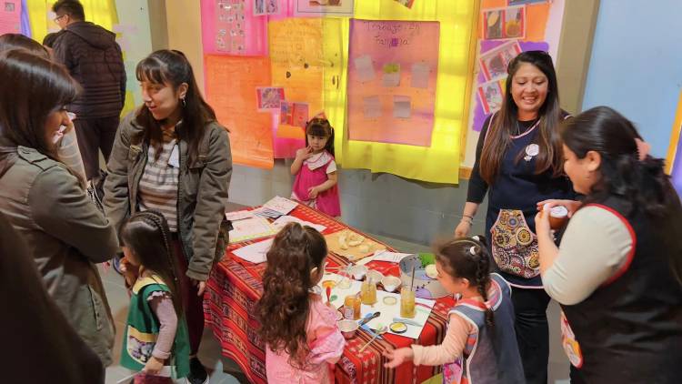 Jesús San Martin participo de la Feria de Ciencia del Jardín N° 5