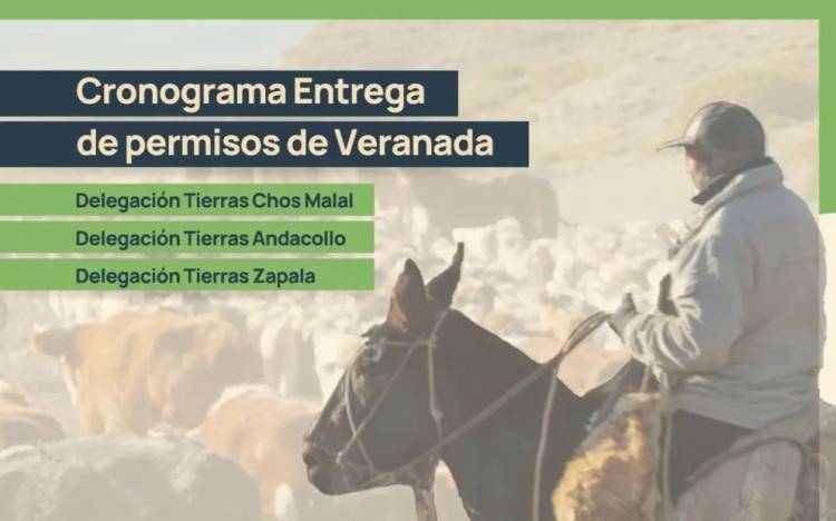 Comenzó la entrega de permisos de veranada