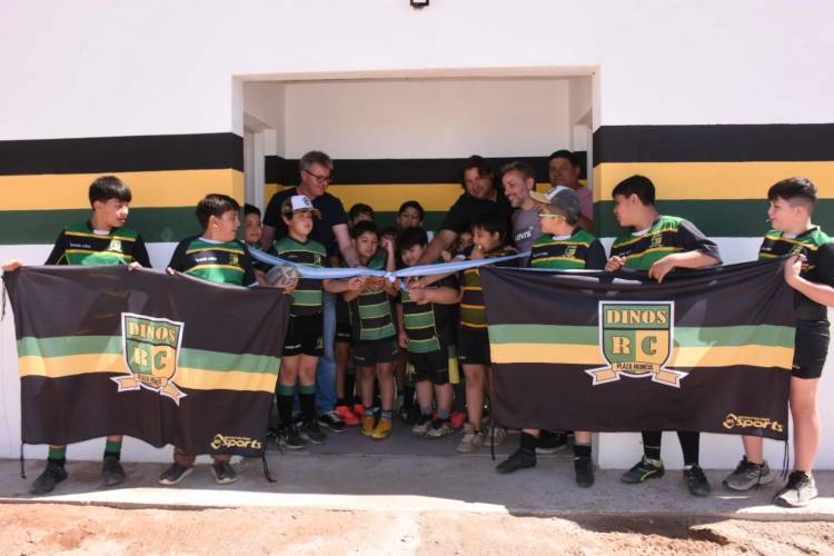 Nuevos vestuario para Dinos Rugby Club 