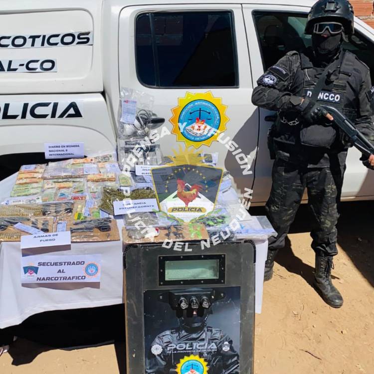 CUTRAL CO: Desarticulan banda y secuestro de estupefacientes 