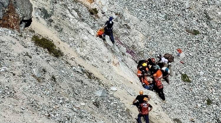 Rescatan a Parapentista accidentado 