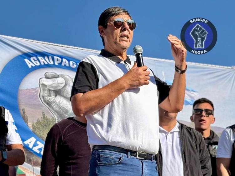 Presentes en el Yacimiento El Portón, defendiendo el futuro de los trabajadores