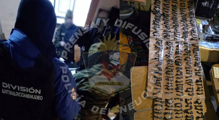 Mega operativo antidroga desbarata banda narco en el oeste capitalino