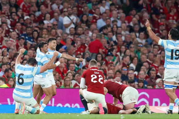 Los Pumas vencieron por primera vez a British & Irish Lions y siguen haciendo historia