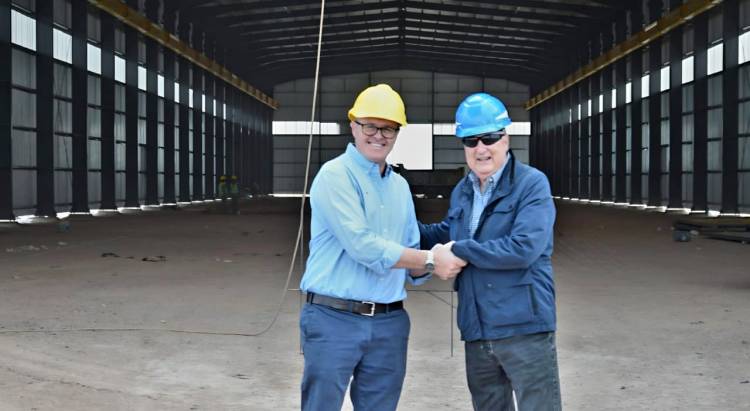 Andreani anticipó que la empresa Plastiferro abrirá sus puertas en Plaza Huincul en el 2026