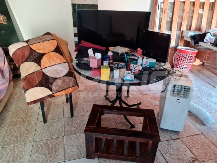 Demoran a una mujer y recuperan numerosos elementos robados 