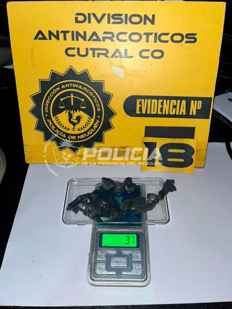 Importante operativo contra el narcomenudeo en Cutral Co