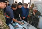 Petri supervisó el trabajo de las FFAA en los incendios de la Patagonia: “No cabe duda de que son intencionales”