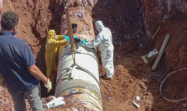 EPAS finalizó la reparación del acueducto en Cutral Có – Plaza Huincul