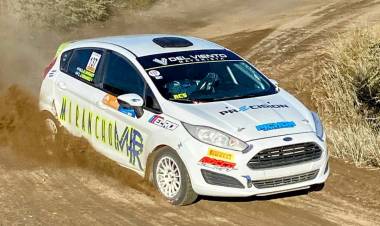 Adrián Altamirano se llevo la 7ma Fecha del Rally Neuquino en Piedra del Águila
