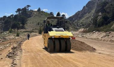Reinician las obras de la Ruta Provincial 23 tras un invierno intenso