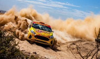 Rauly Martínez debutó con triunfo en un Rally de Cervantes reducido