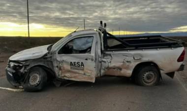 Choque en la Ruta 7: despliegue de emergencia en el acceso a Bandurria Norte