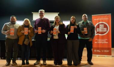 Plaza Huincul presentó la Línea Municipal de Atención Primaria y Prevención del Suicidio