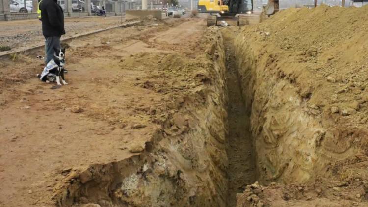 Comenzó la segunda etapa de ampliación de la red cloacal en barrio Norte