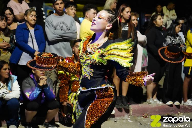 La magia de carnaval se vive a pleno en Zapala
