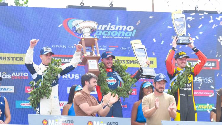 Fabián Yannantuoni otra vez festejó en Trelew