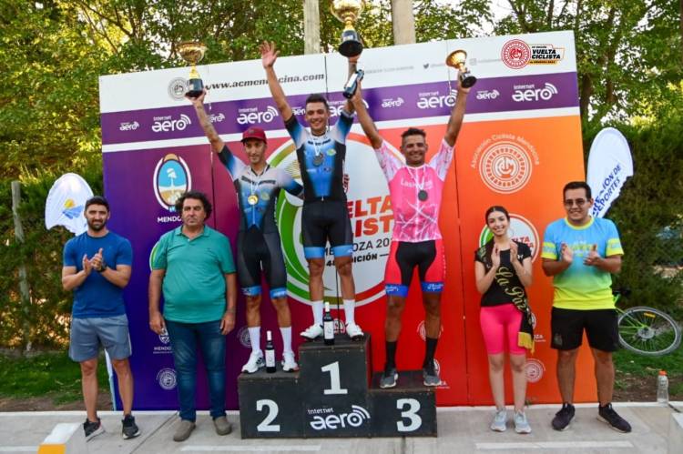 Mauricio Páez se quedó con la primera etapa de La Vuelta de Mendoza 2024