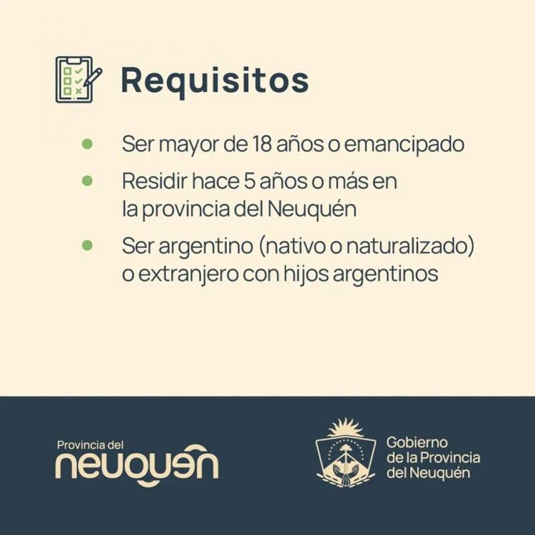 Comenzó el reempadronamiento para las personas que ya se encuentran registradas en el sistema de viviendas.