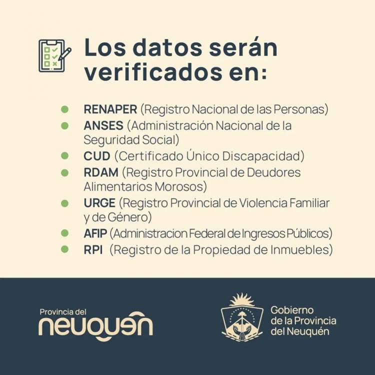 Comenzó el reempadronamiento para las personas que ya se encuentran registradas en el sistema de viviendas.