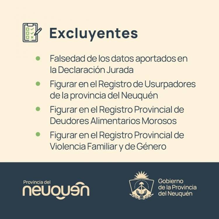 Comenzó el reempadronamiento para las personas que ya se encuentran registradas en el sistema de viviendas.