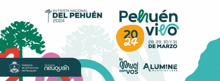 ALUMINE Convocatoria para la Programación artística de la Fiesta del Pehuén 2024.