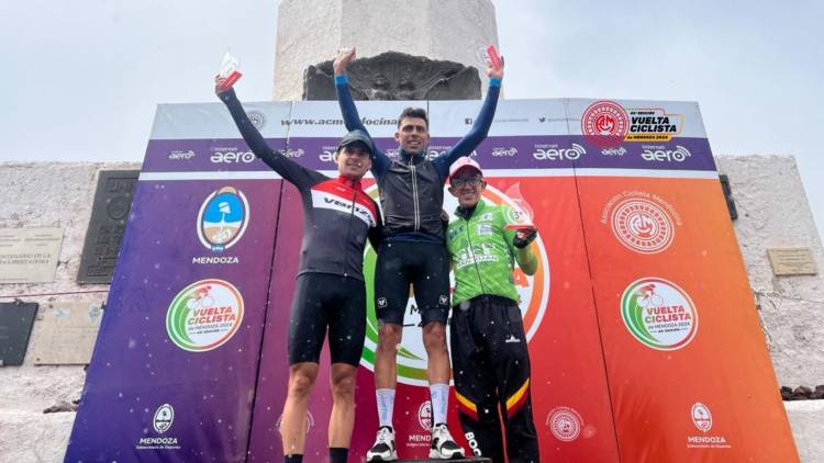Laureano Rosas se quedo con La  Etapa Reina de La Vuelta de Mendoza 2024