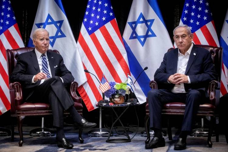 Biden habló con Netanyahu y le dijo que esta noche fue "una victoria" para Israel