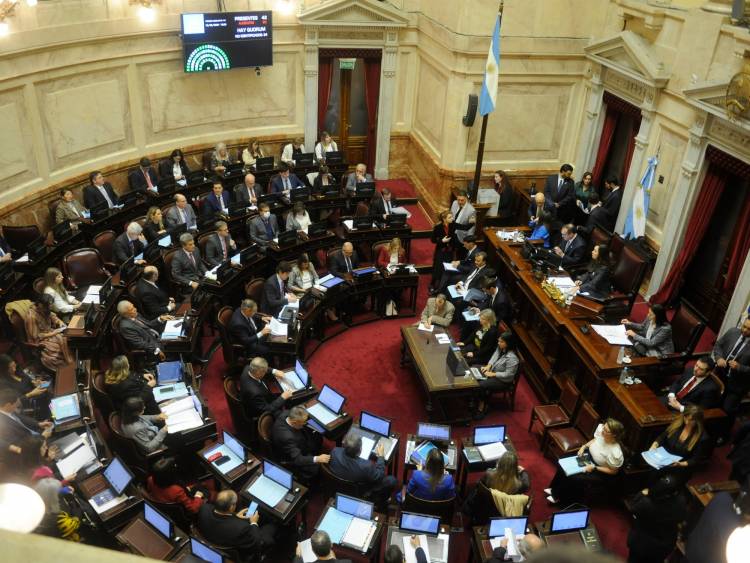 Con el voto desempate de Villarruel, el Gobierno logró la aprobación en general de la Ley Bases en el Senado