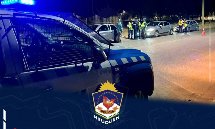 Plaza Huincul: Control Vehicular con retención de licencia y secuestro de vehículos